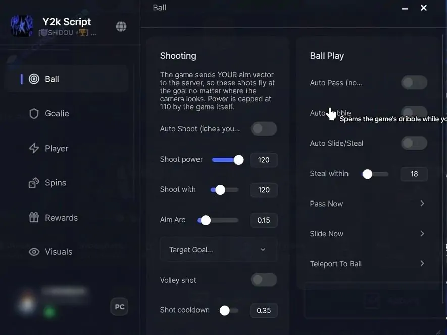 Y2k Hub Blue Lock Rivals Script