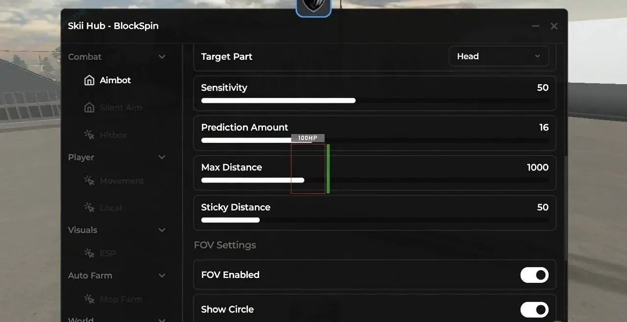 BlockSpin Script | Skii Hub | Aimbot, ESP, Auto Farm, WAY MORE
