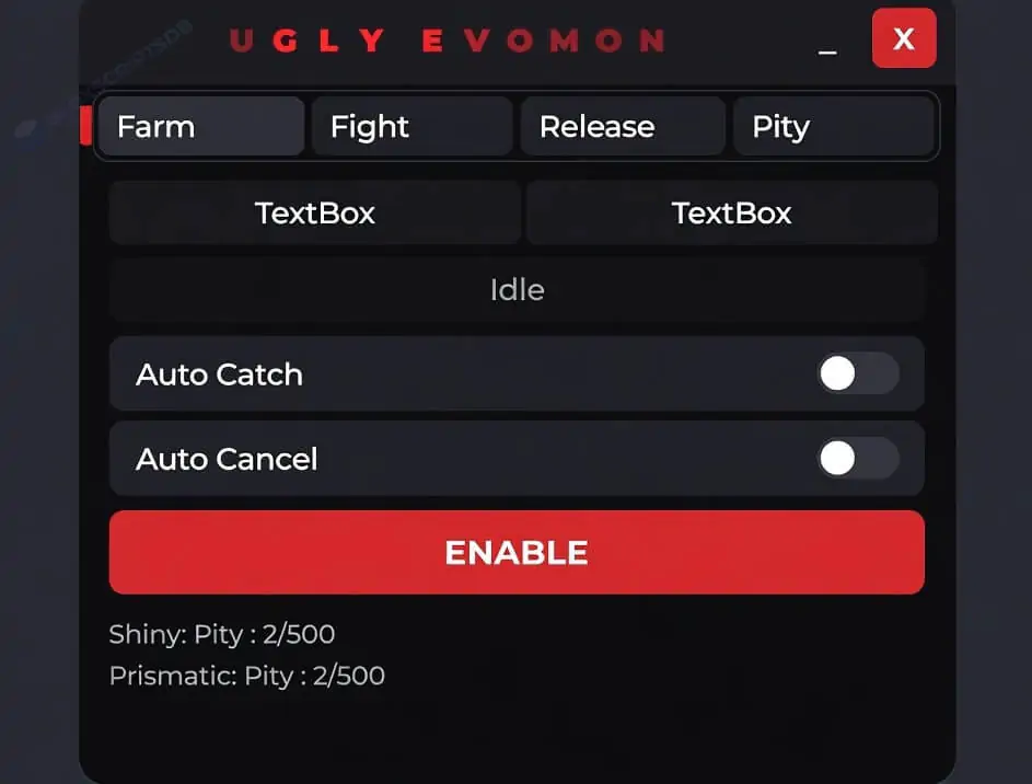 Ugly Evomon Script [No Key]