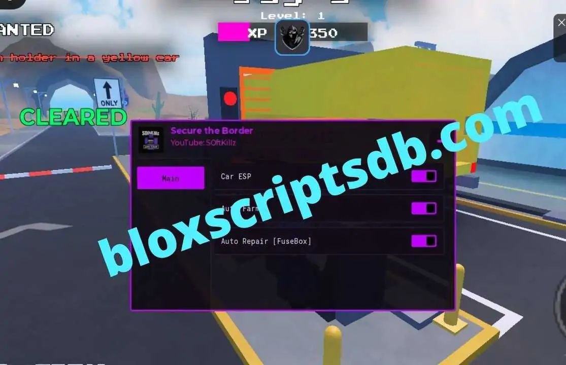 Secure the Border Script | S0ftKillz | Auto Farm, Car ESP