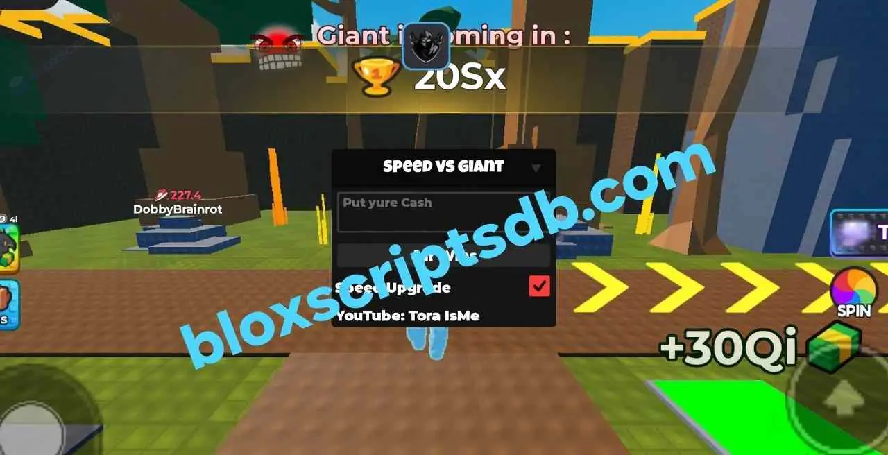 Speed vs Giant Script | Tora IsMe [No Key] | INF Wins, INF Cash
