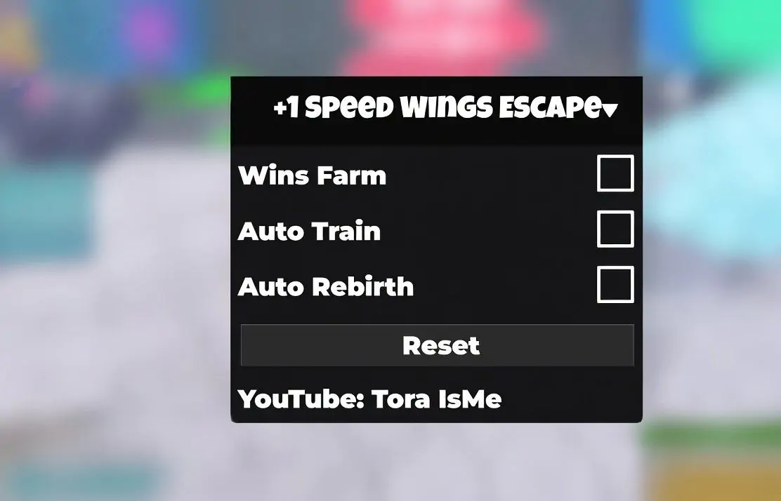 +1 Speed Wings Escape Script [No Key] GUI | Tora Isme | Fast Win, Auto Train