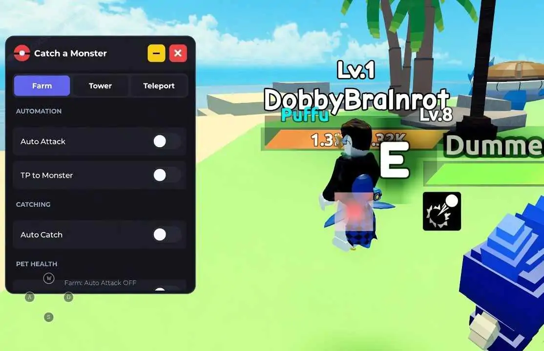 Catch a Monster Script OP Hub [No Key]